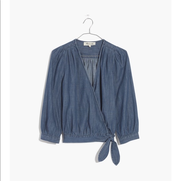 Madewell Tops - NWT Madewell Wrap Top